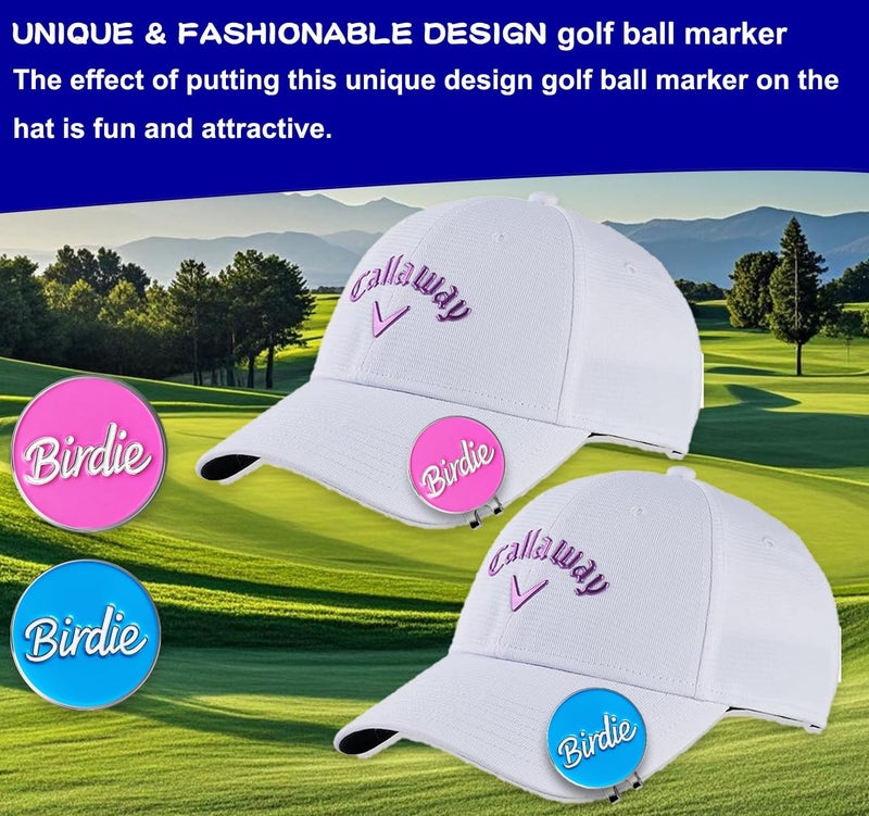 Adhere Golf Ball Markers Personlized Logo Enamel with A Strong Magnetic Hat Clips A Premium Golf Gifts for Golfer - Image 3